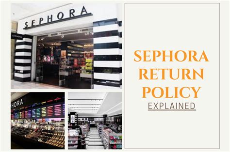 sephora online order return policy.